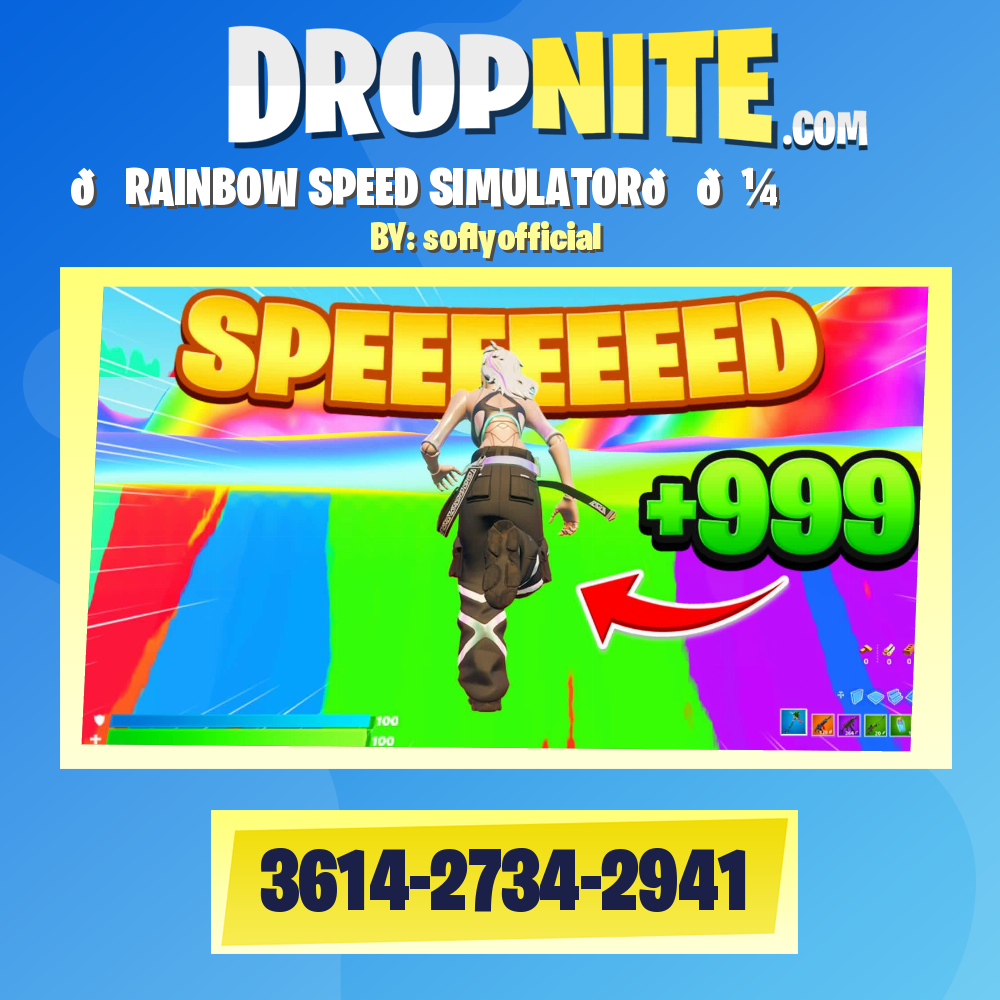 🌈RAINBOW SPEED SIMULATOR🏃🏼‍♀️