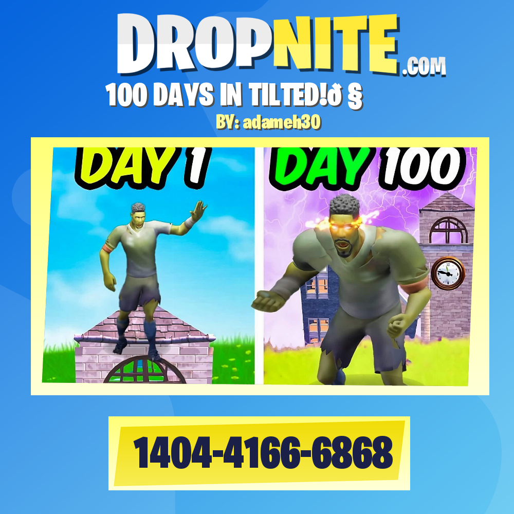 100 DAYS IN TILTED!🧟
