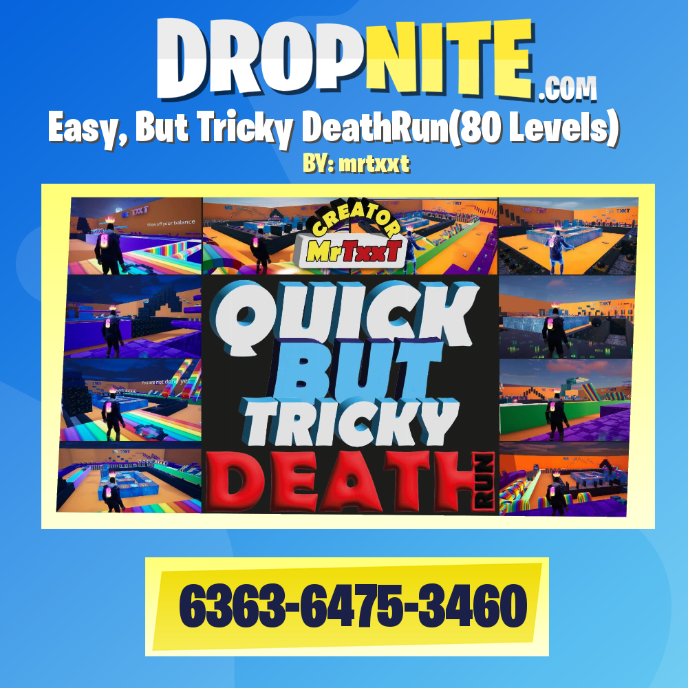 Easy, But Tricky DeathRun(80 Levels)