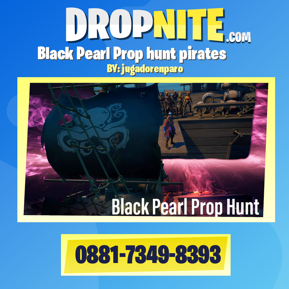 Black Pearl Prop hunt pirates