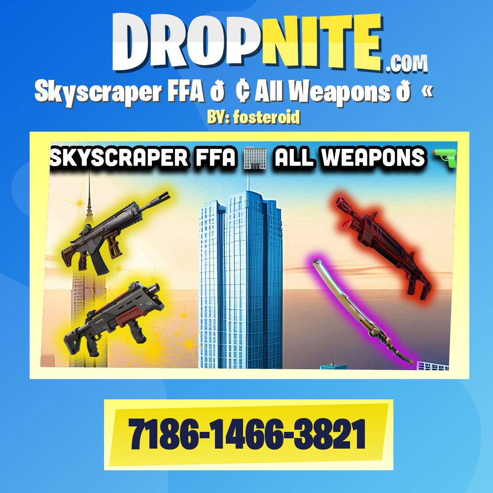 Skyscraper FFA 🏢 All Weapons 🔫