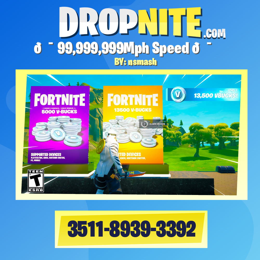Fortnite - 13,500 Vbucks