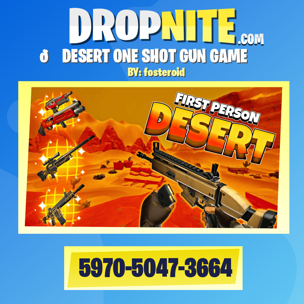 🌵 DESERT ONE SHOT GUN GAME
