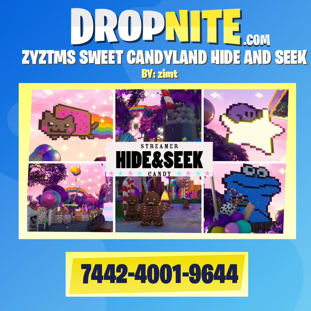 ZYZTMS SWEET CANDYLAND HIDE AND SEEK