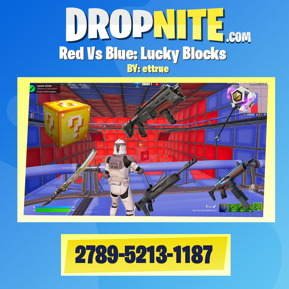 Red Vs Blue: Lucky Blocks