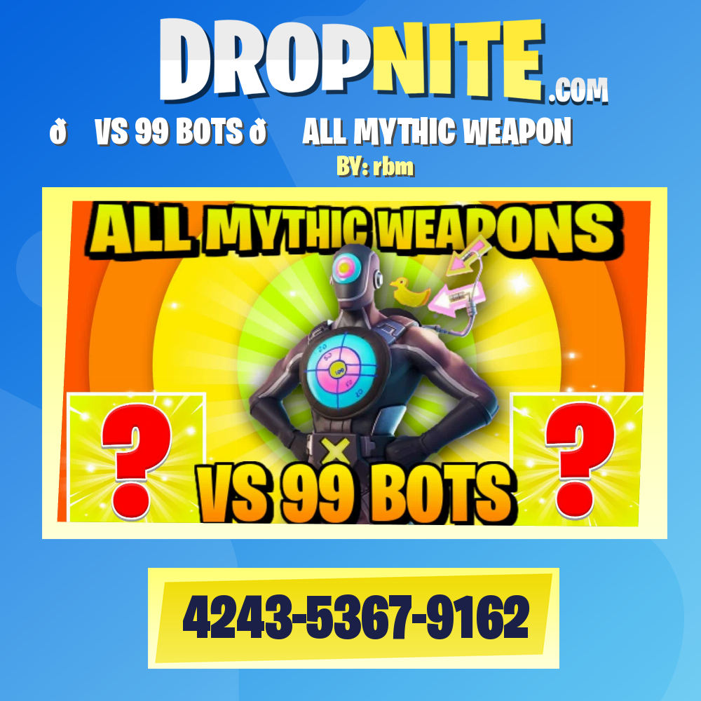 🤖 VS 99 BOTS 🤖 【ALL MYTHIC WEAPON】