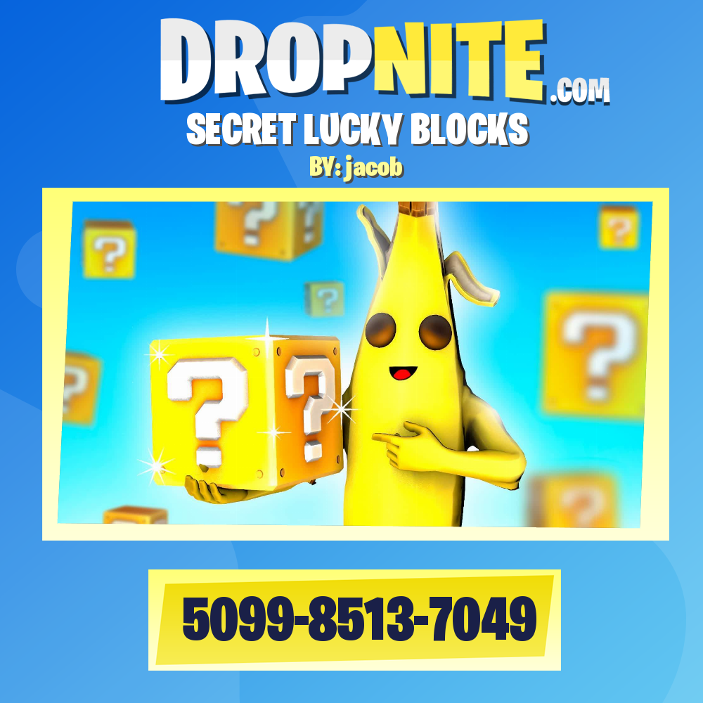 Lucky Block Battles - Fortnite Creative Map Code - Dropnite