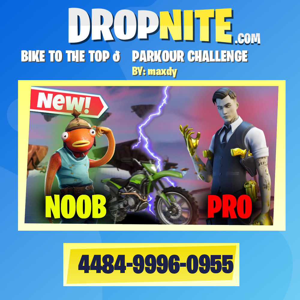 BIKE TO THE TOP 🏍 PARKOUR CHALLENGE