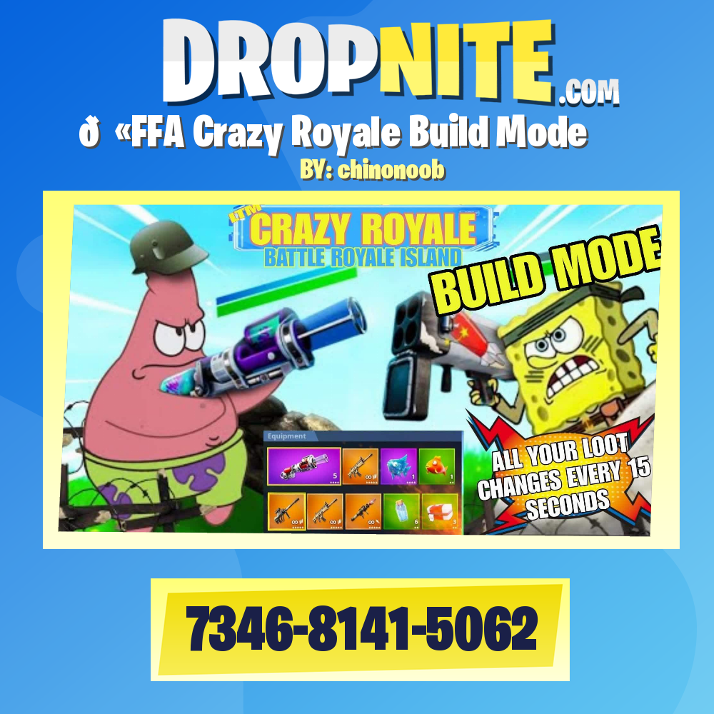 🔫FFA Crazy Royale Build Mode