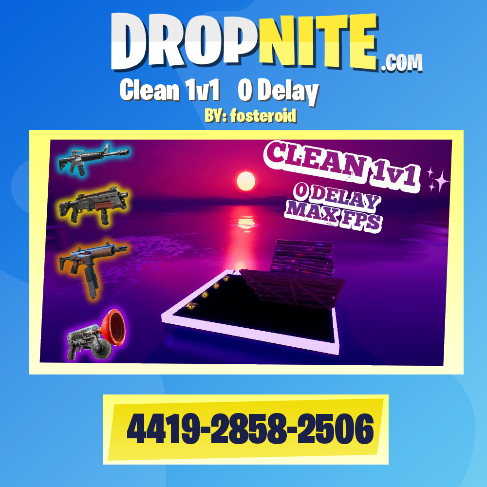 Clean 1v1 ✨ 0 Delay & Max FPS