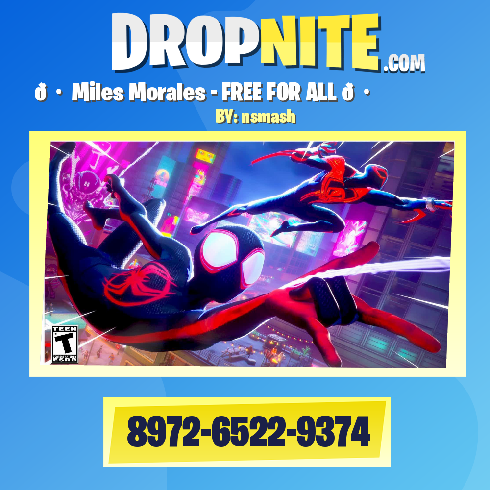 🕷️ Miles Morales - FREE FOR ALL 🕷️