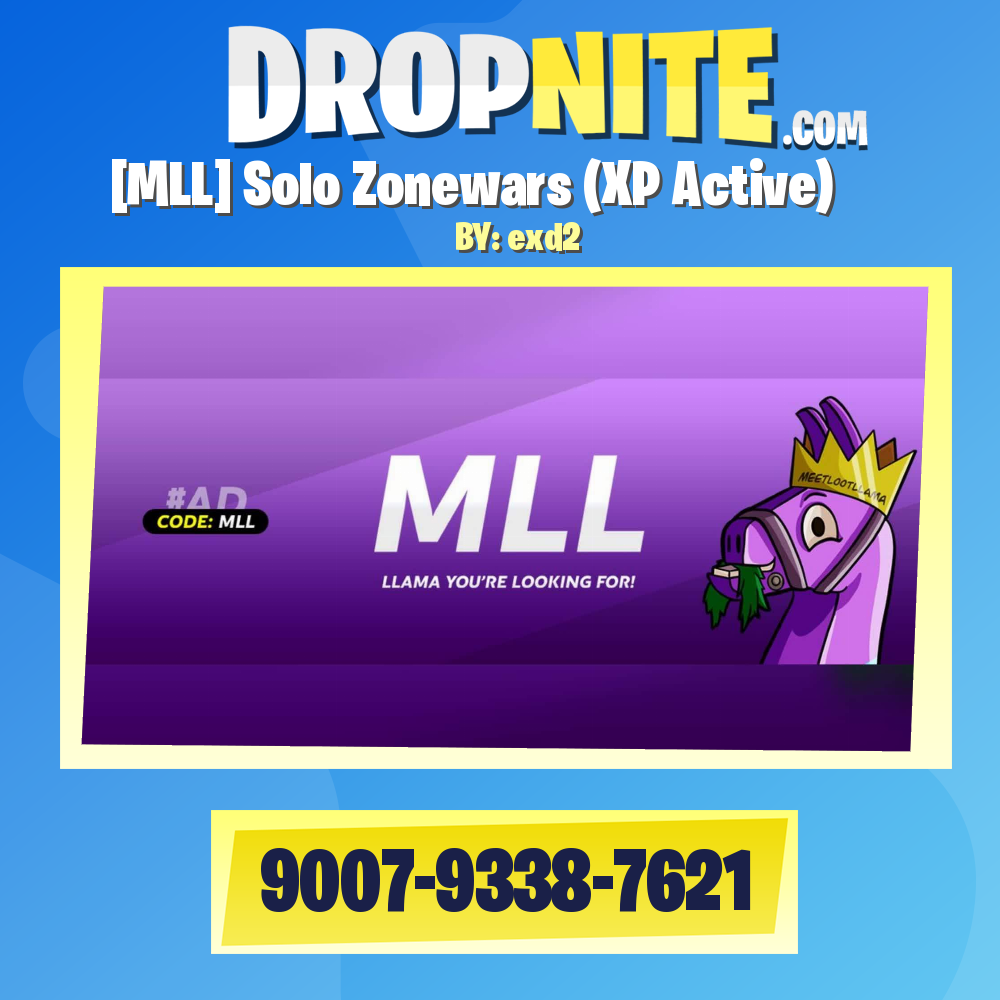 [MLL] Solo Zonewars (XP Active)