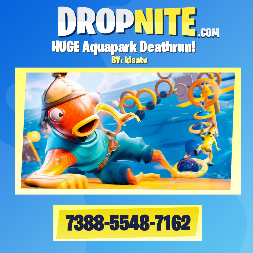 HUGE Aquapark Deathrun!