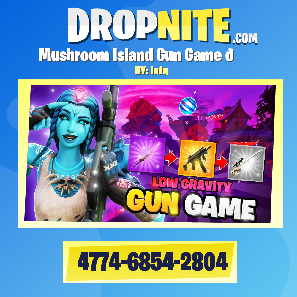 Mushroom Island Gun Game 🍄✨