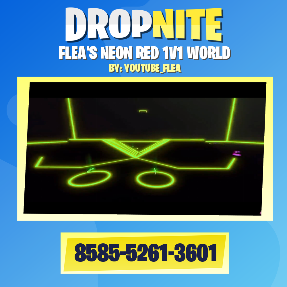 FLEA'S NEON RED 1V1 WORLD
