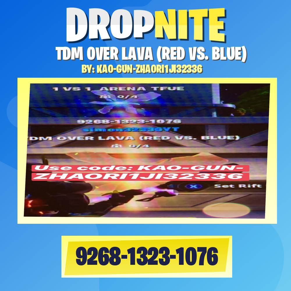 TDM OVER LAVA (RED VS. BLUE)