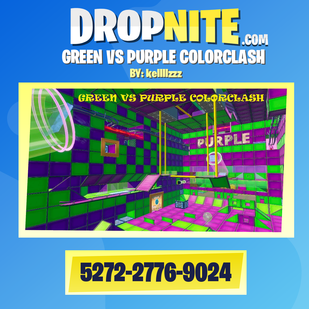 GREEN VS PURPLE COLORCLASH