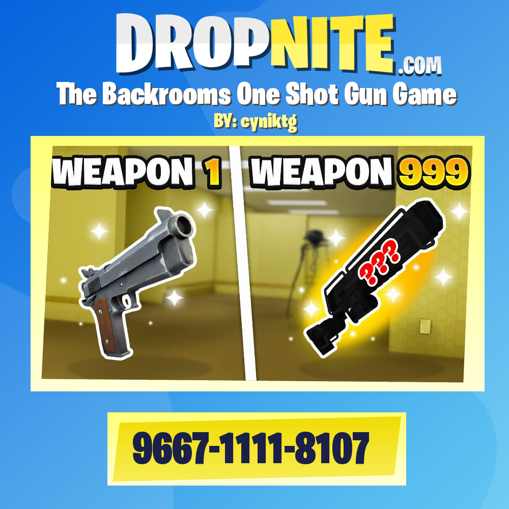 The Backrooms One Shot Gun Game