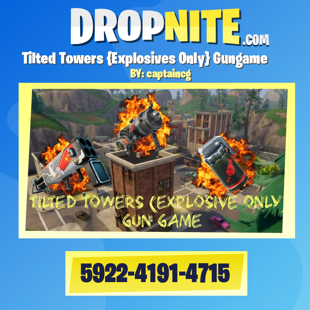 Tilted Towers {Explosives Only} Gungame
