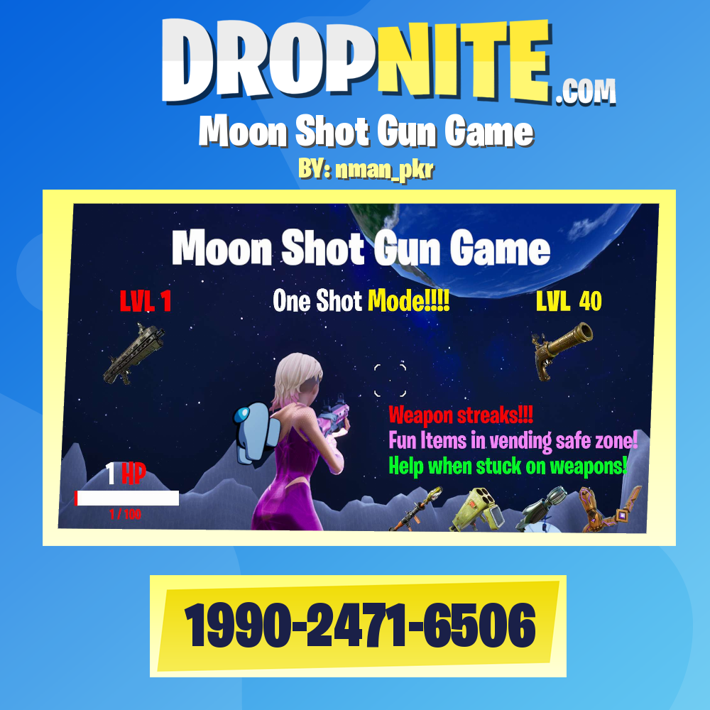 Moon Shot Gun Game