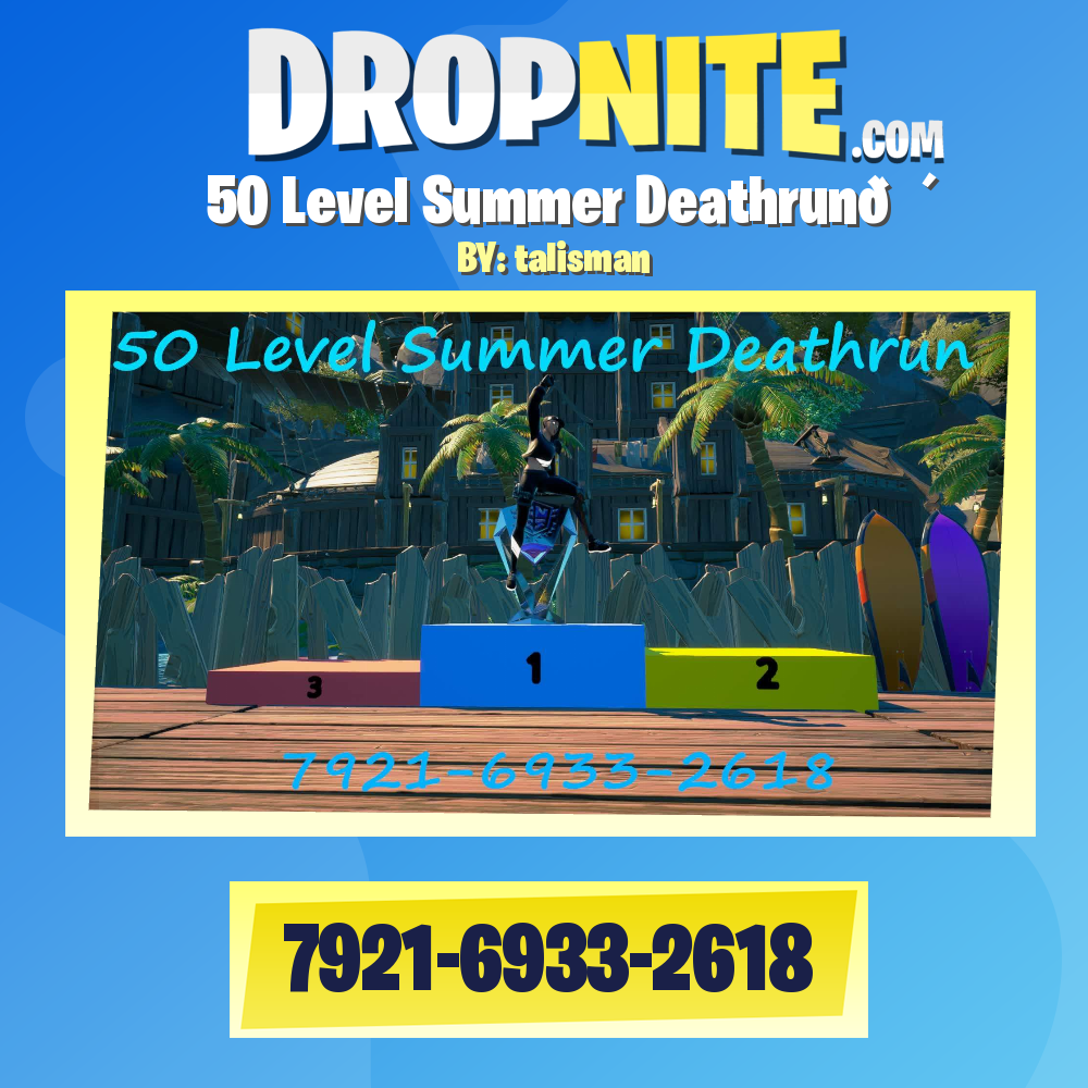 50 Level Summer Deathrun🌴