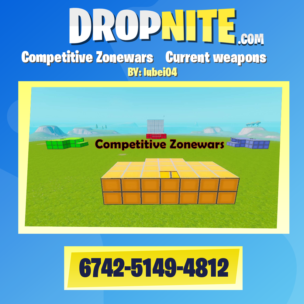Competitive Zonewars ⚔️ Current weapons