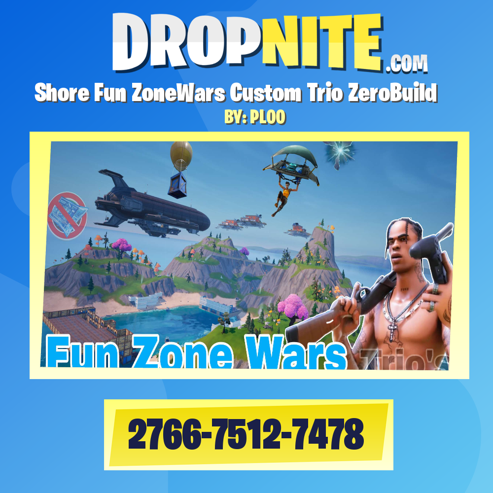 Shore Fun ZoneWars Custom Trio ZeroBuild