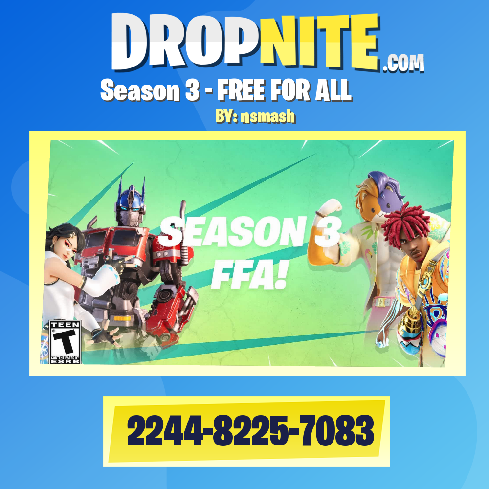 Season 3 - FREE FOR ALL