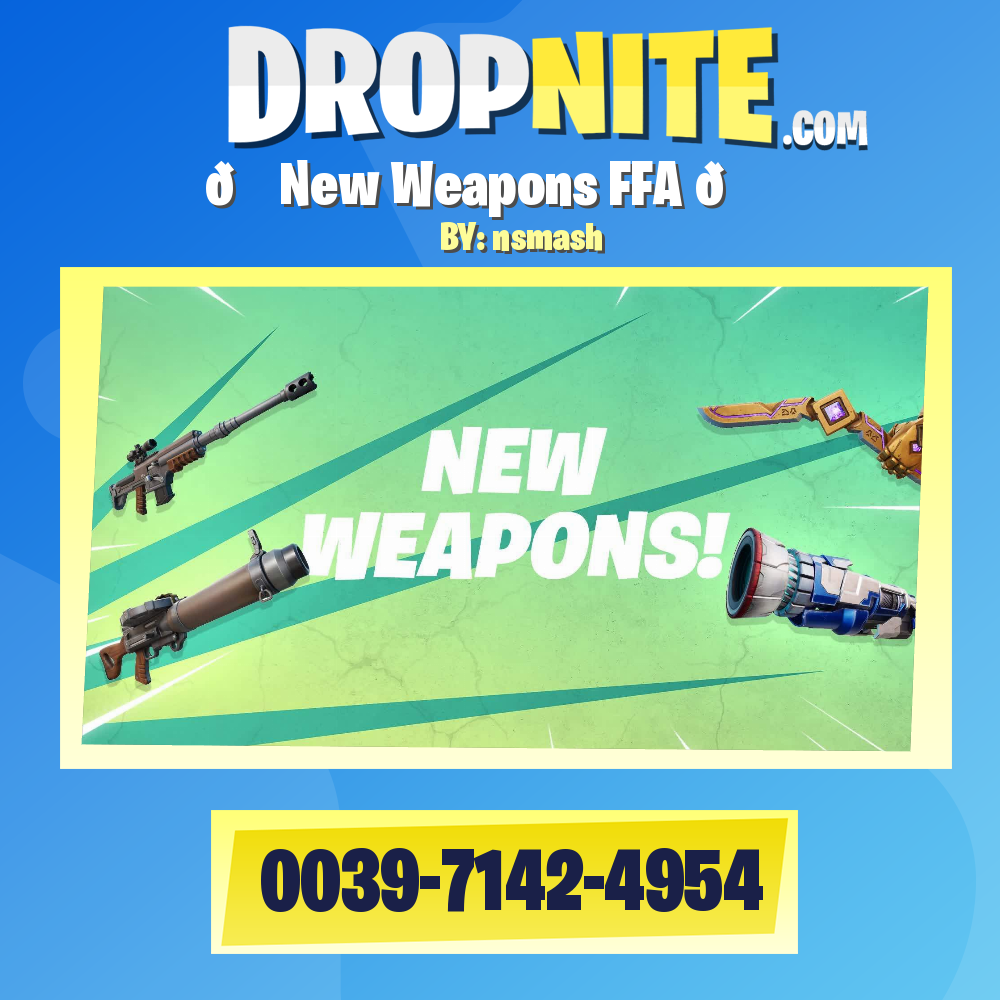 😍 New Weapons FFA 😍