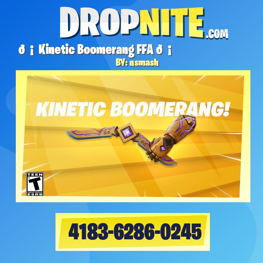 🗡️ Kinetic Boomerang FFA 🗡️