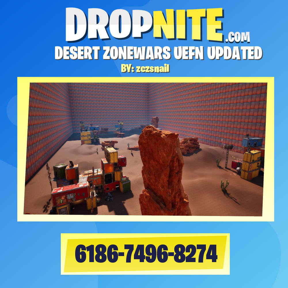 DESERT ZONEWARS UEFN UPDATED