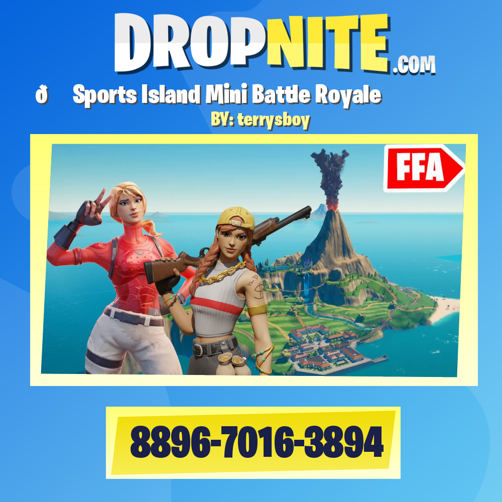 🏝️ Sports Island Mini Battle Royale
