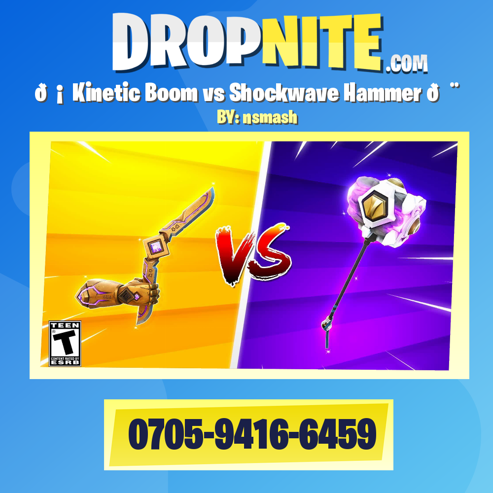 🗡️ Kinetic Boom vs Shockwave Hammer 🔨