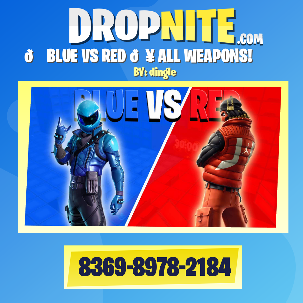 🌊 BLUE VS RED 🔥 ALL WEAPONS!