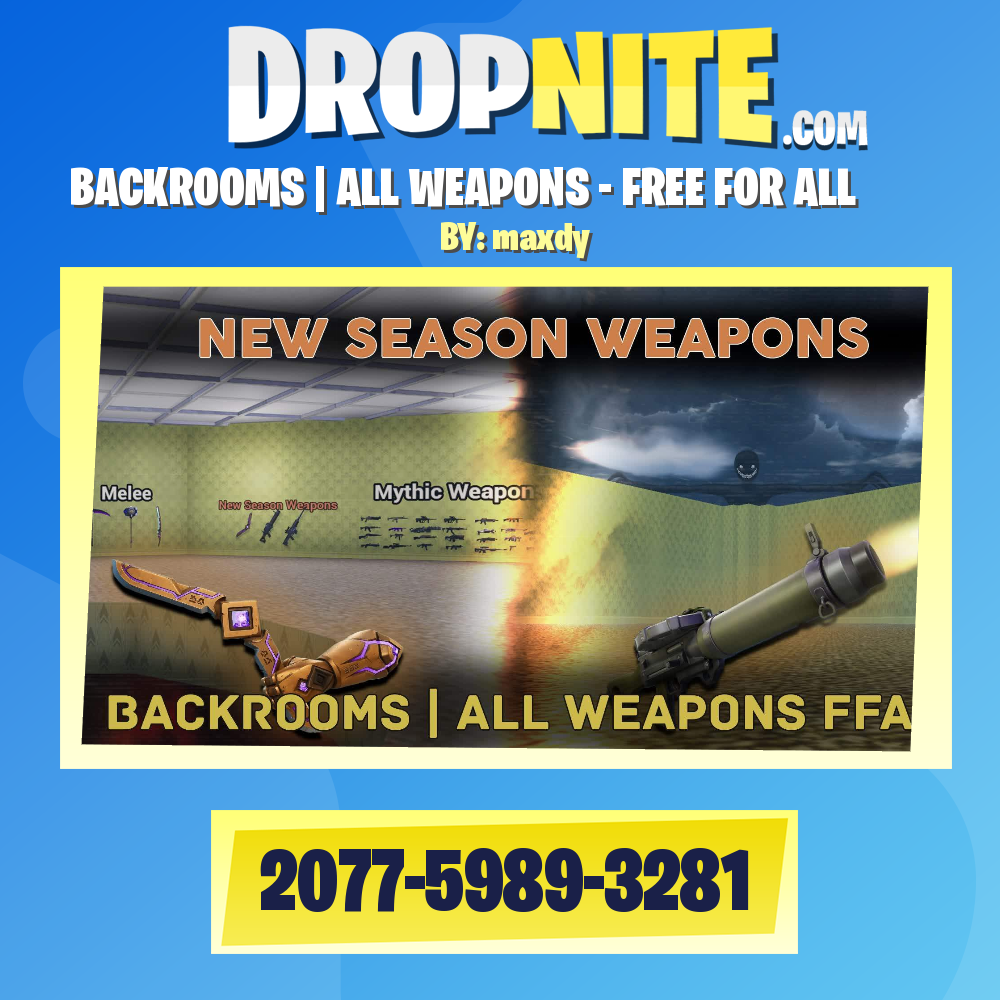 BACKROOMS | ALL WEAPONS - FREE FOR ALL
