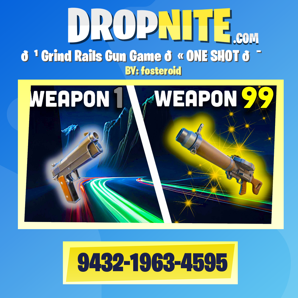 🛹 Grind Rails Gun Game 🔫 ONE SHOT 🎯