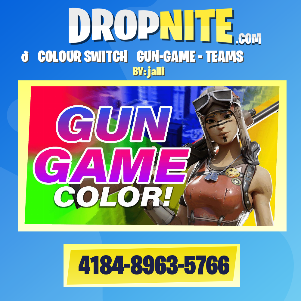 🌈COLOUR SWITCH ❌ GUN-GAME - TEAMS