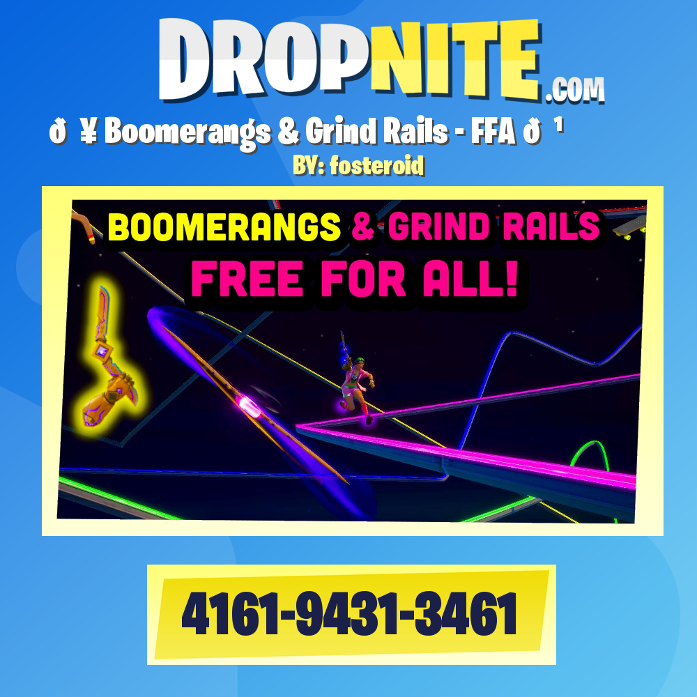 💥 Boomerangs & Grind Rails - FFA 🛹
