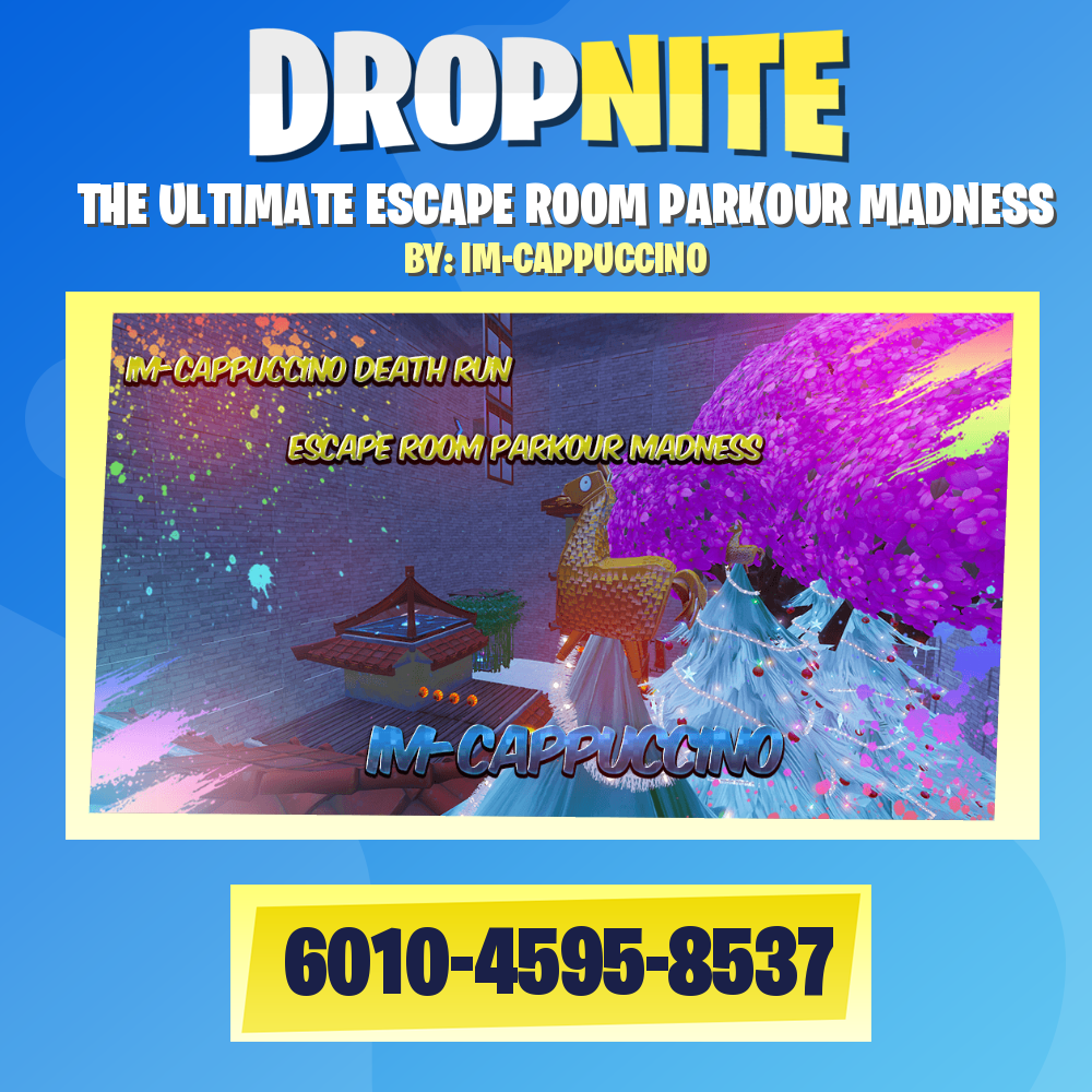 THE ULTIMATE ESCAPE ROOM PARKOUR MADNESS