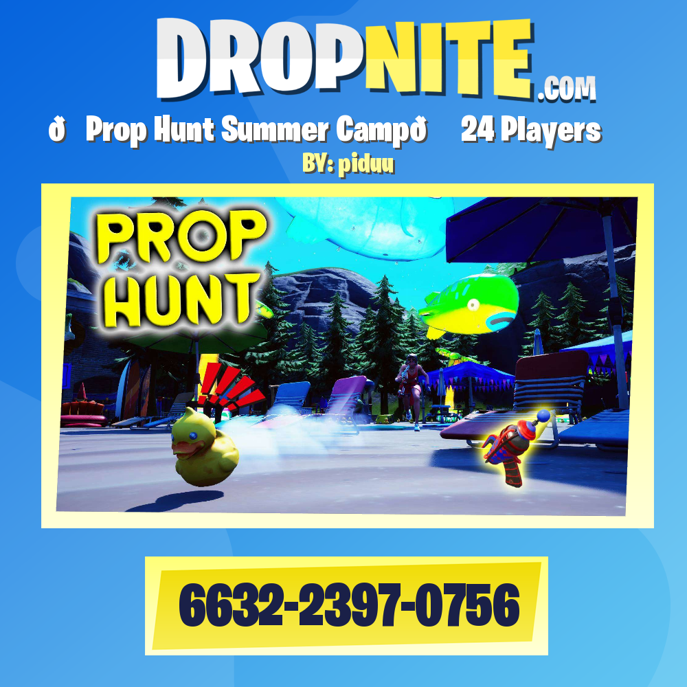 🌞Prop Hunt Summer Camp🏕️ 24 Players