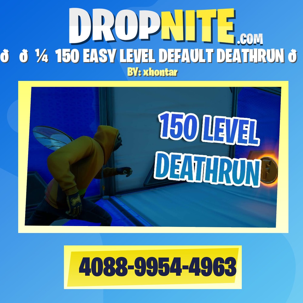🏃🏼‍ 150 EASY LEVEL DEFAULT DEATHRUN 🏃