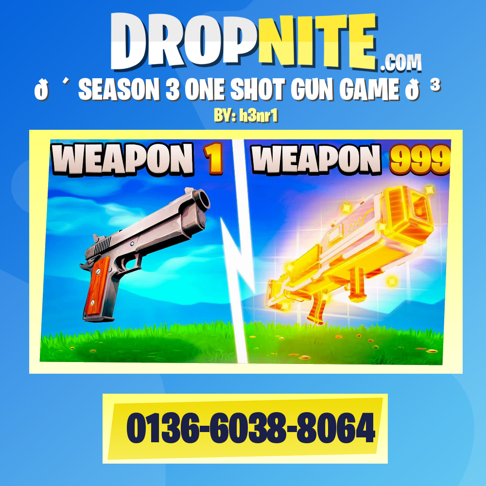 🌴 SEASON 3 ONE SHOT GUN GAME 🌳
