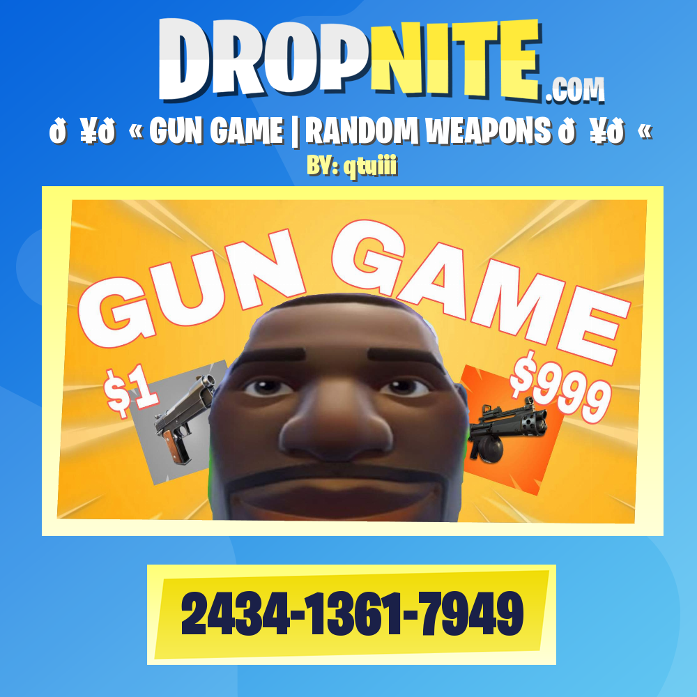 💥🔫 GUN GAME | RANDOM WEAPONS 💥🔫