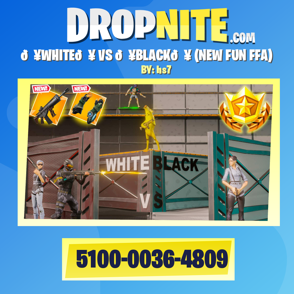 💥WHITE💥 VS 💥BLACK💥 (NEW FUN FFA)
