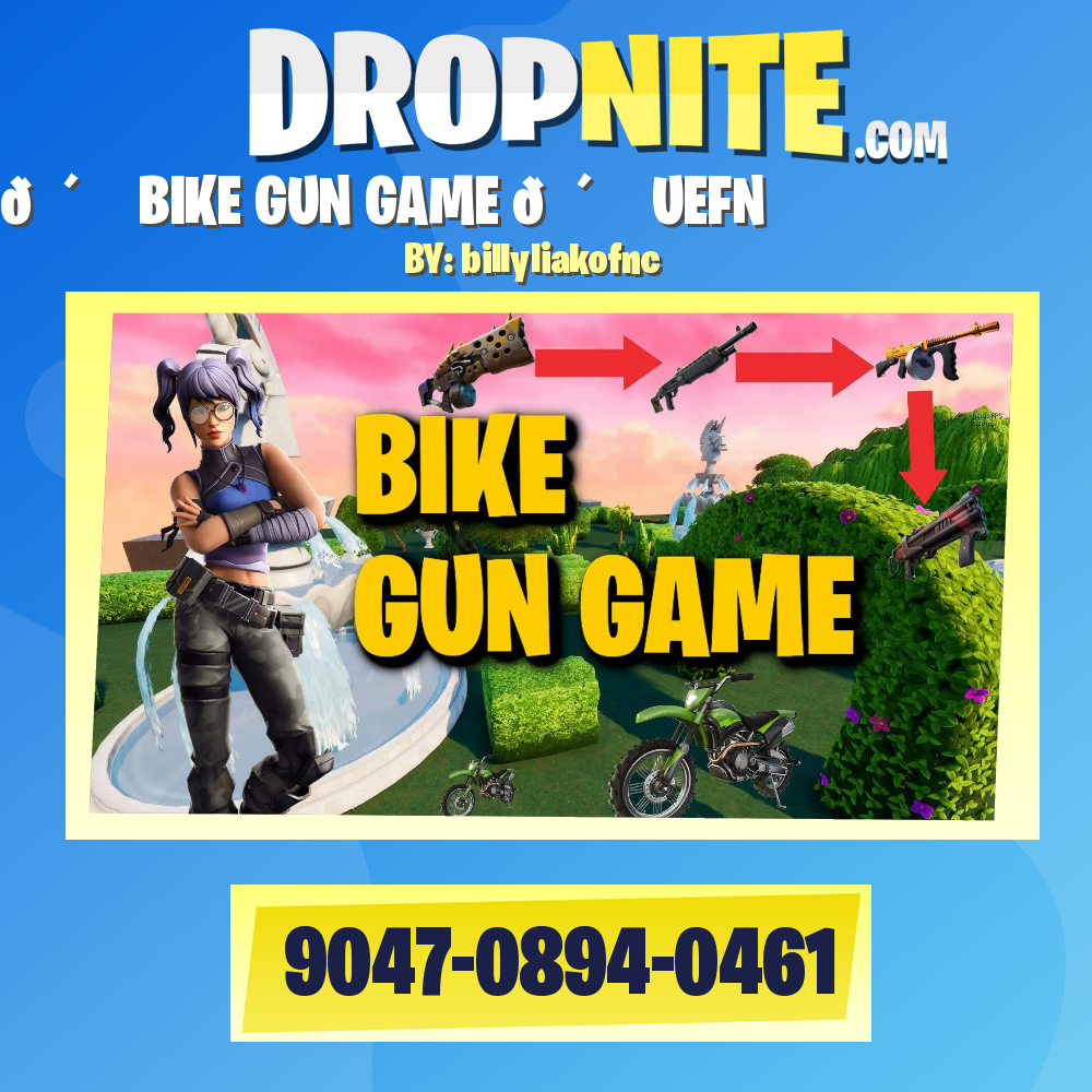 🚴‍♂️ BIKE GUN GAME 🚴‍♂️ UEFN