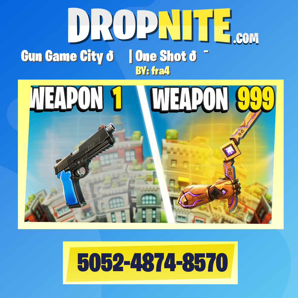 Gun Game City 🏙️ | One Shot 🎯