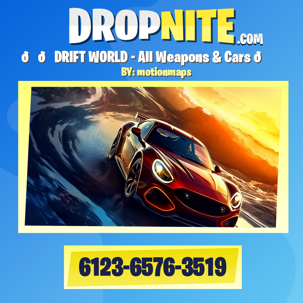 🆕🌎DRIFT WORLD - All Weapons & Cars 🌎