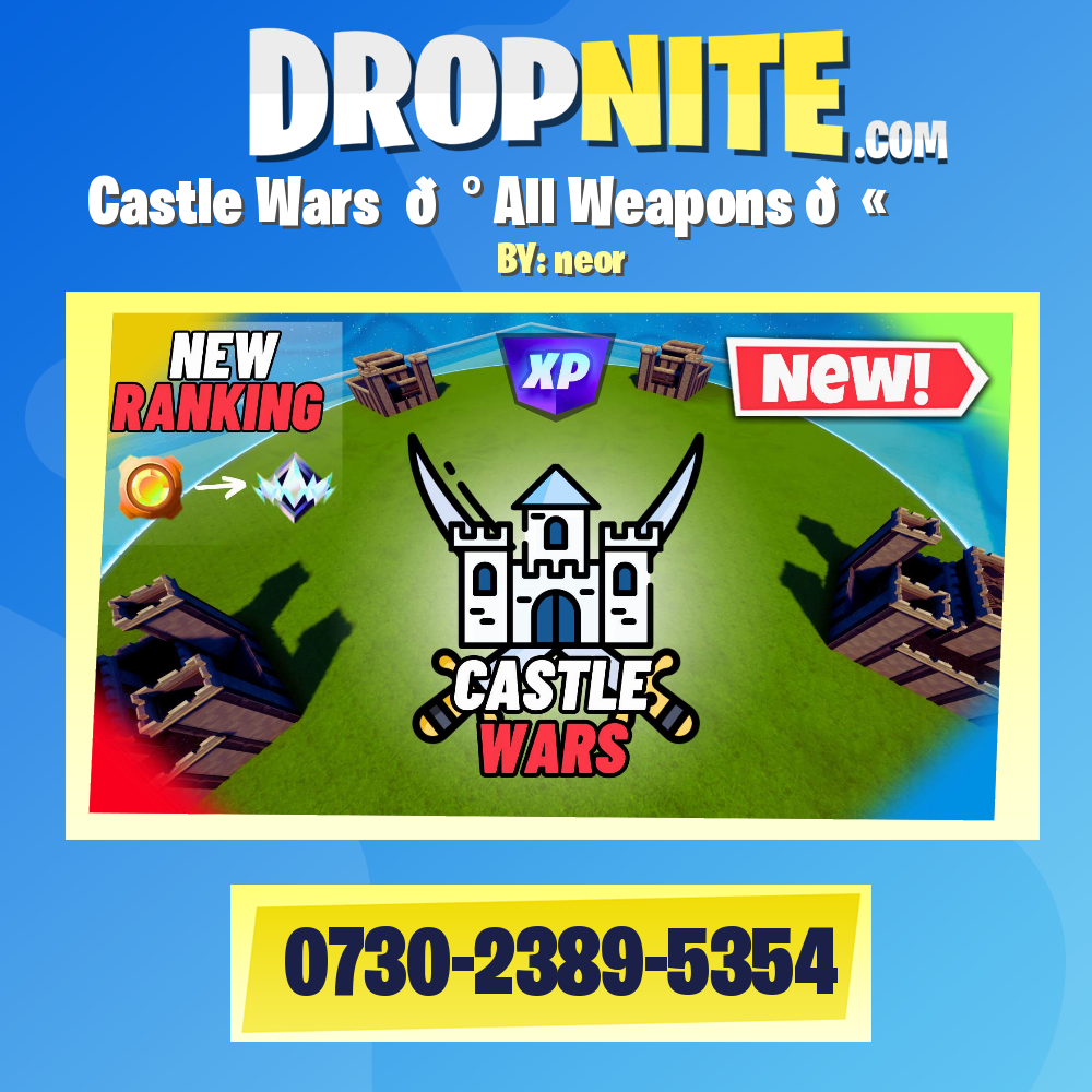 Castle Wars  🏰 All Weapons 🔫