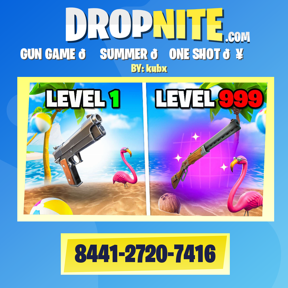 GUN GAME 🏝️ SUMMER 😎 ONE SHOT 💥