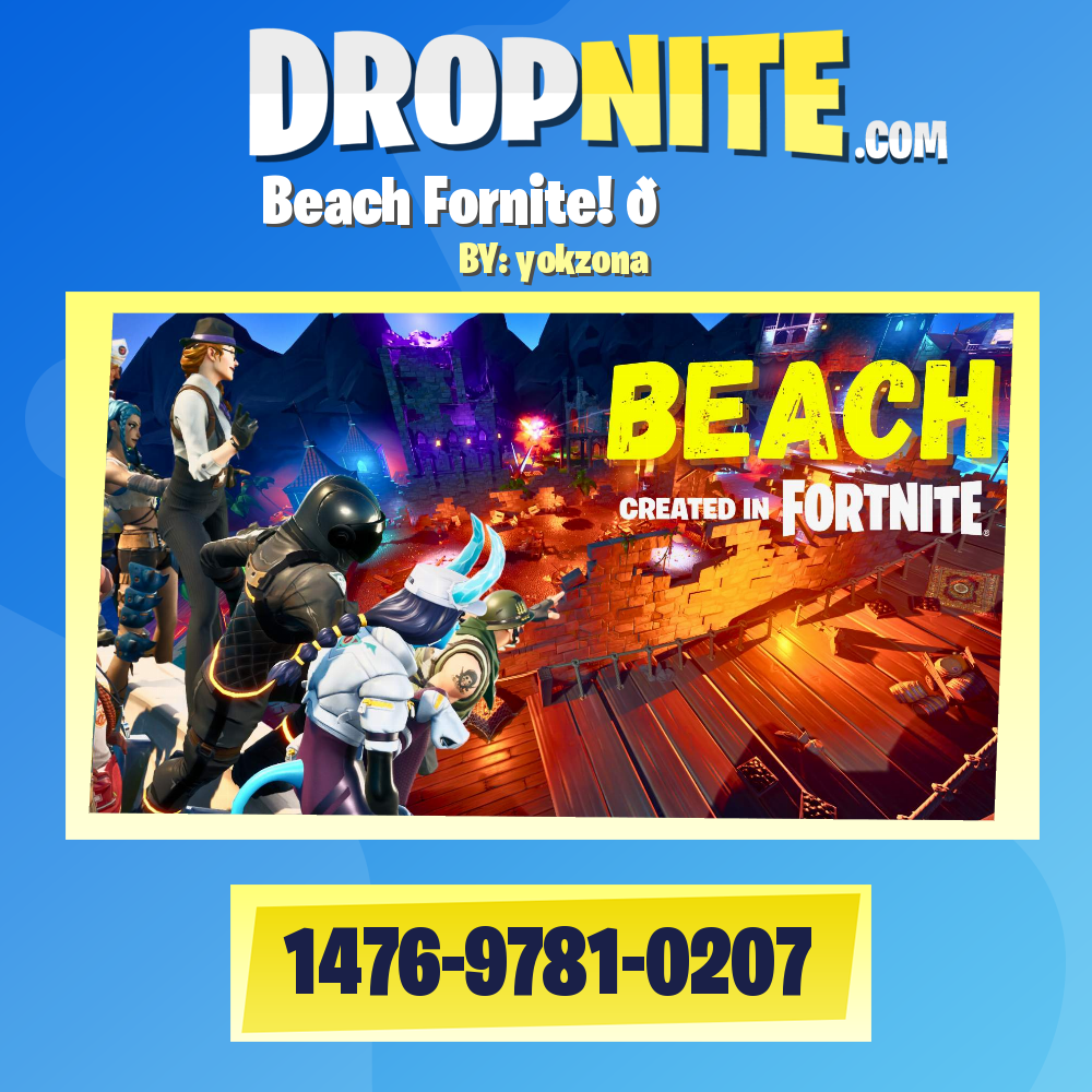 Beach Fornite! 🏖️